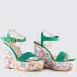 ΚΑΣΤΟΡΙΝΗ ΠΛΑΤΦΟΡΜΑ ΜΕ ΔΕΡΜΑ ΚΑΙ FLORAL - Image 3