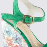 ΚΑΣΤΟΡΙΝΗ ΠΛΑΤΦΟΡΜΑ ΜΕ ΔΕΡΜΑ ΚΑΙ FLORAL - Image 4