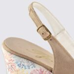 ΚΑΣΤΟΡΙΝΗ ΠΛΑΤΦΟΡΜΑ ΜΕ ΔΕΡΜΑ ΚΑΙ FLORAL - Image 4