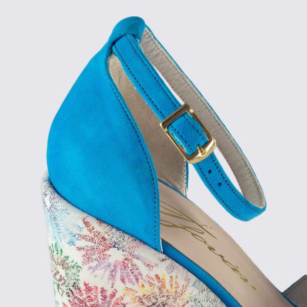 ΚΑΣΤΟΡΙΝΗ ΠΛΑΤΦΟΡΜΑ ΜΕ ΔΕΡΜΑ ΚΑΙ FLORAL - Image 4