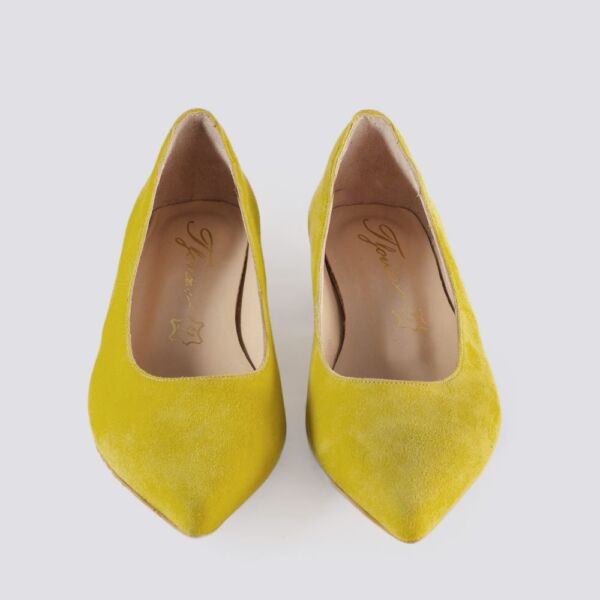 228000c ΔΕΡΜΑΤΙΝΕΣ ΜΠΑΛΑΡΙΝΕΣ ΜΕ ΚΙΤΡΙΝΟ ΚΑΣΤΟΡΙ - Image 3