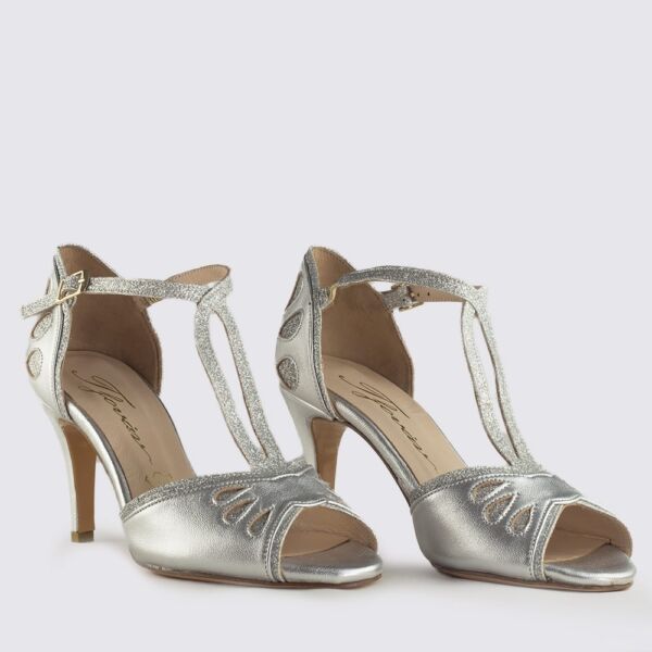 ΑΣΗΜΙ ΔΕΡΜΑΤΙΝΟ ΠΕΔΙΛΟ ΜΕ ΓΚΛΙΝΤΕΡ - Image 3