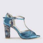 ΔΕΡΜΑΤΙΝΟ ΠΕΔΙΛΟ ΜΕ FLORAL ΚΑΙ ΣΤΡΑΣ