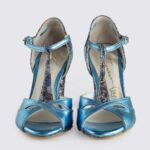 ΔΕΡΜΑΤΙΝΟ ΠΕΔΙΛΟ ΜΕ FLORAL ΚΑΙ ΣΤΡΑΣ - Image 3