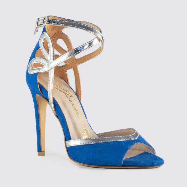 ΜΠΛΕ ΚΑΣΤΟΡΙΝΟ ΠΕΔΙΛΟ ΜΕ ΑΣΗΜΙ - Image 2