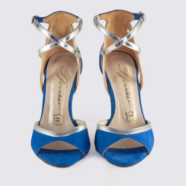 ΜΠΛΕ ΚΑΣΤΟΡΙΝΟ ΠΕΔΙΛΟ ΜΕ ΑΣΗΜΙ - Image 3