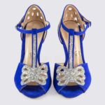 ΜΠΛΕ ΚΑΣΤΟΡΙΝΟ ΠΕΔΙΛΟ ΜΕ ΑΣΗΜΙ ΓΚΛΙΝΤΕΡ - Image 3