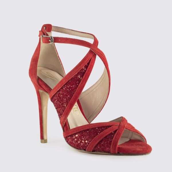 ΚΟΚΚΙΝΟ ΚΑΣΤΟΡΙΝΟ ΠΕΔΙΛΟ ΜΕ ΓΚΛΙΝΤΕΡ - Image 2