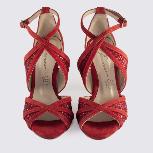 ΚΟΚΚΙΝΟ ΚΑΣΤΟΡΙΝΟ ΠΕΔΙΛΟ ΜΕ ΓΚΛΙΝΤΕΡ - Image 3