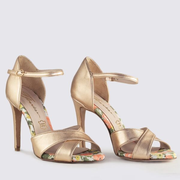 ΔΕΡΜΑΤΙΝΟ FLORAL ΠΕΔΙΛΟ - Image 3