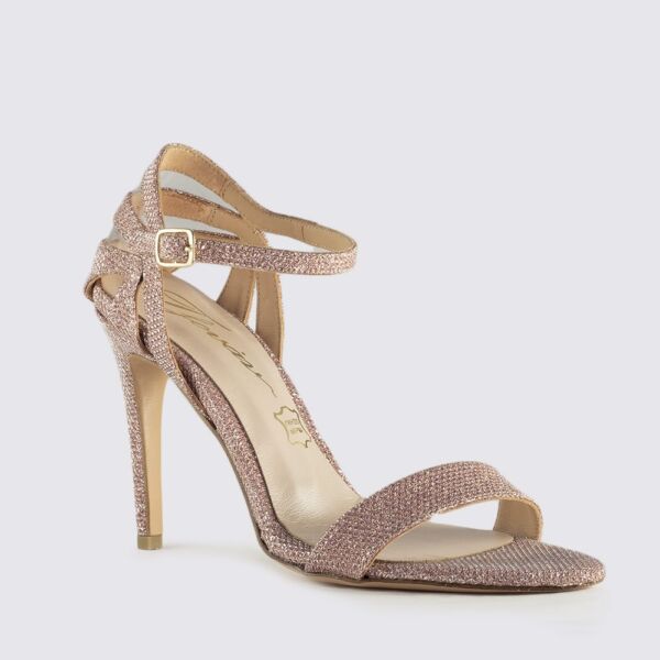 ΡΟΖ ΠΕΔΙΛΟ ΜΕ ΧΡΥΣΟ ΓΚΛΙΝΤΕΡ - Image 2