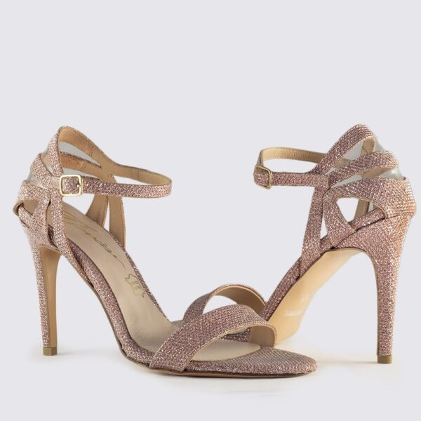 ΡΟΖ ΠΕΔΙΛΟ ΜΕ ΧΡΥΣΟ ΓΚΛΙΝΤΕΡ - Image 3