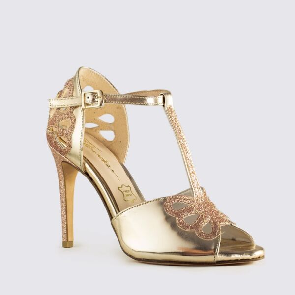 ΡΟΖ ΧΡΥΣΟ ΠΕΔΙΛΟ ΜΕ ΓΚΛΙΝΤΕΡ - Image 2