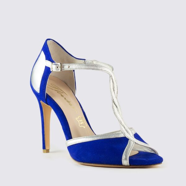 ΜΠΛΕ ΚΑΣΤΟΡΙΝΟ ΠΕΔΙΛΟ ΜΕ ΑΣΗΜΙ - Image 2