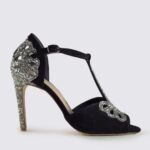 ΜΑΥΡΟ ΚΑΣΤΟΡΙΝΟ ΠΕΔΙΛΟ ΜΕ ΑΣΗΜΙ ΓΚΛΙΝΤΕΡ