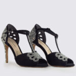 ΜΑΥΡΟ ΚΑΣΤΟΡΙΝΟ ΠΕΔΙΛΟ ΜΕ ΑΣΗΜΙ ΓΚΛΙΝΤΕΡ - Image 3