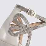 ΛΕΥΚΟ ΠΕΡΛΕ ΠΕΔΙΛΟ ΜΕ ΑΣΗΜΙ ΓΚΛΙΝΤΕΡ - Image 4