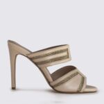 ΔΕΡΜΑΤΙΝΟ ΠΕΔΙΛΟ ΜΕ ΠΛΑΤΙΝΑ/ΧΡΥΣΟ ΓΚΛΙΝΤΕΡ