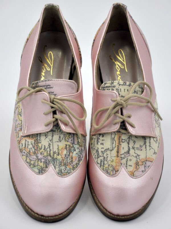 OXFORD ΔΕΡΜΑΤΙΝΟ ΜΕΤΑΛΛΙΖΕ-PRINT - Image 4