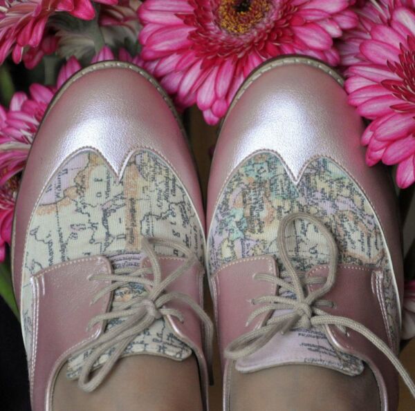 OXFORD ΔΕΡΜΑΤΙΝΟ ΜΕΤΑΛΛΙΖΕ-PRINT - Image 6