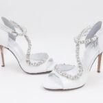 ΛΕΥΚΟ ΠΕΡΛΕ ΔΕΡΜΑΤΙΝΟ ΠΕΔΙΛΟ ΜΕ ΚΡΥΣΤΑΛΛΑ